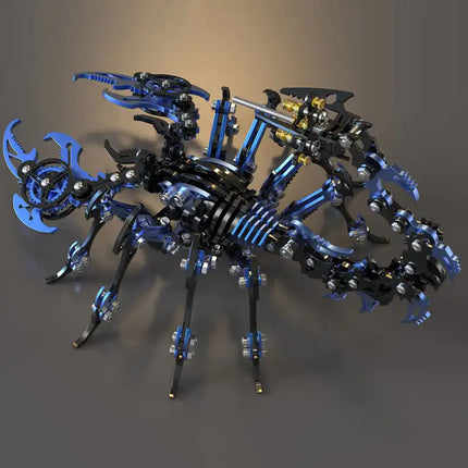 Mechanical Blue-Black Scorpion