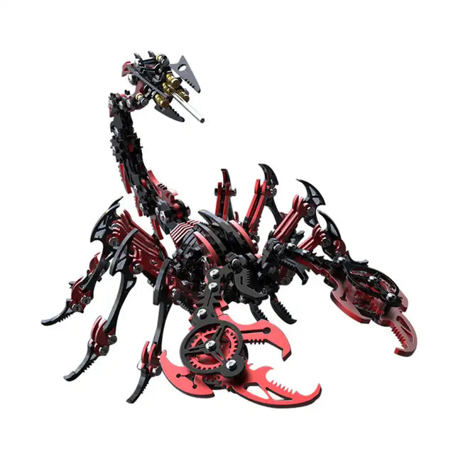 Mechanical Red & Black Scorpion